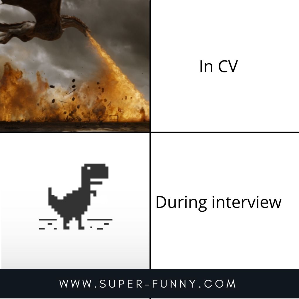 CV vs Interview
